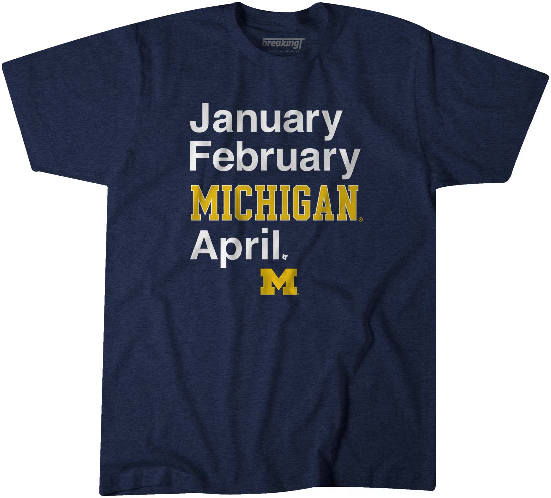 Michigan Basketball: January February Michigan April