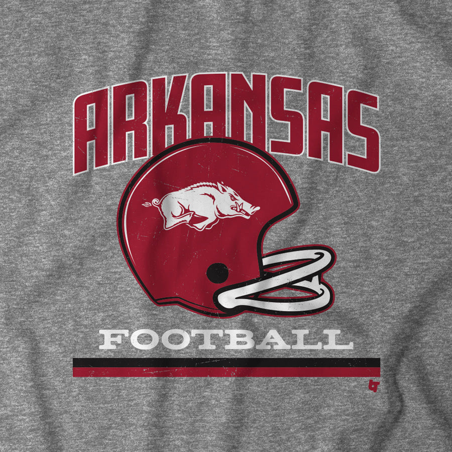 Arkansas: Vintage Football Helmet