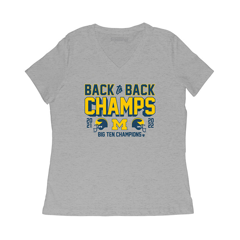 Michigan Football: Back to Back B1G Champs