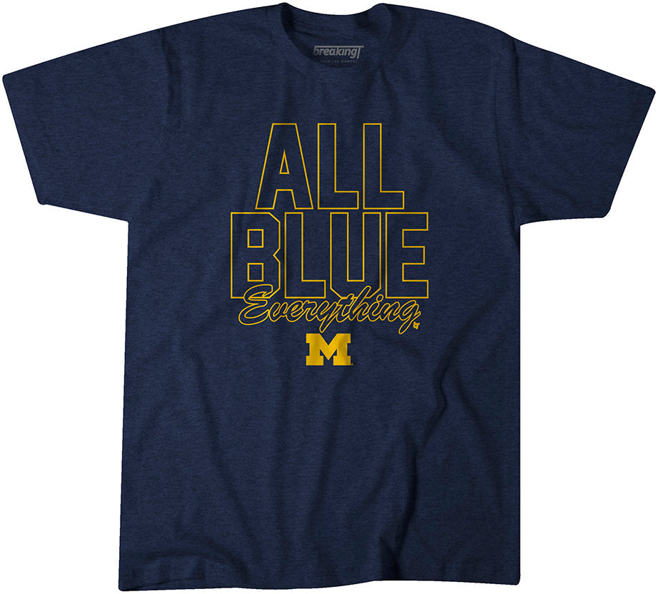 Michigan Football: All Blue Everything