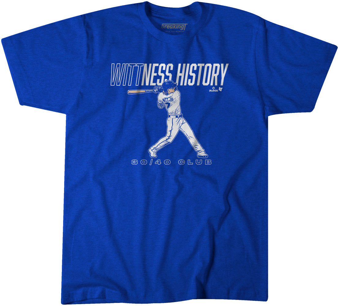 Bobby Witt Jr: Wittness History