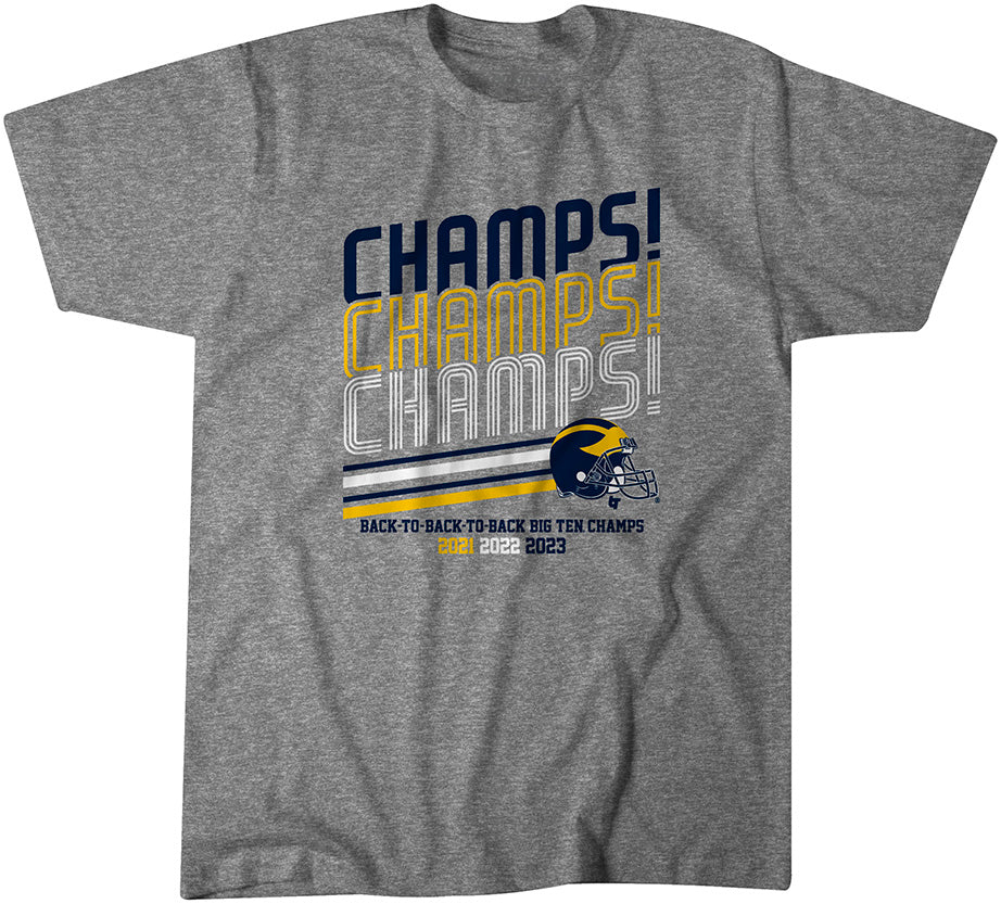 Michigan Football: B1G Champs Champs Champs