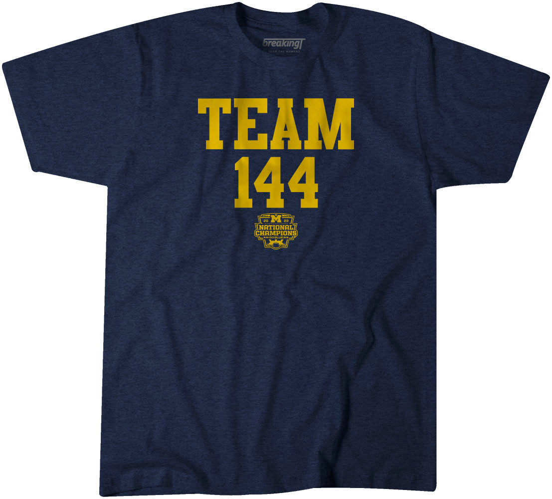 Michigan Football: Team 144 National Champions