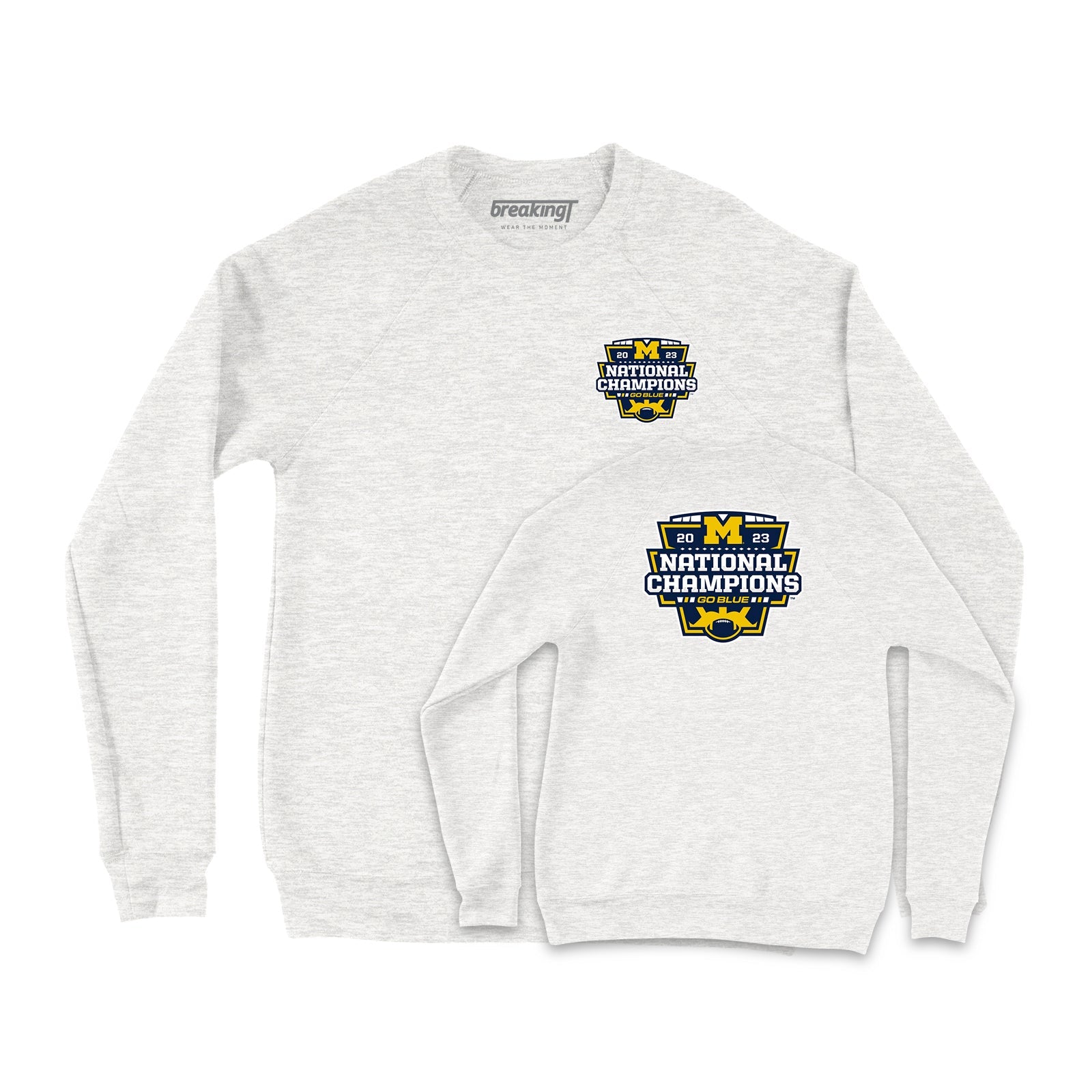 Michigan Football: National Champs Logo Crewneck