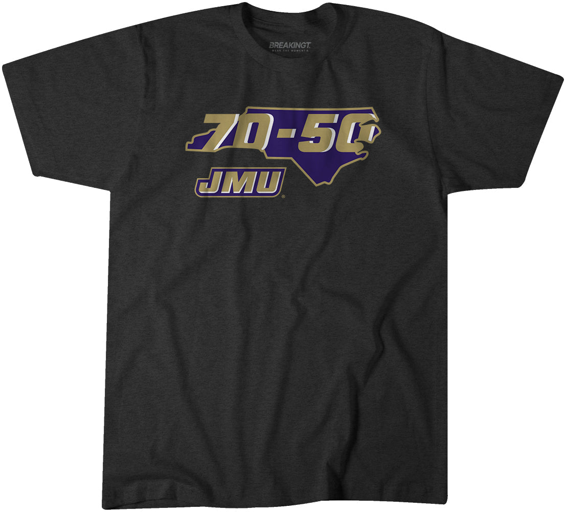 JMU Football: 70-50