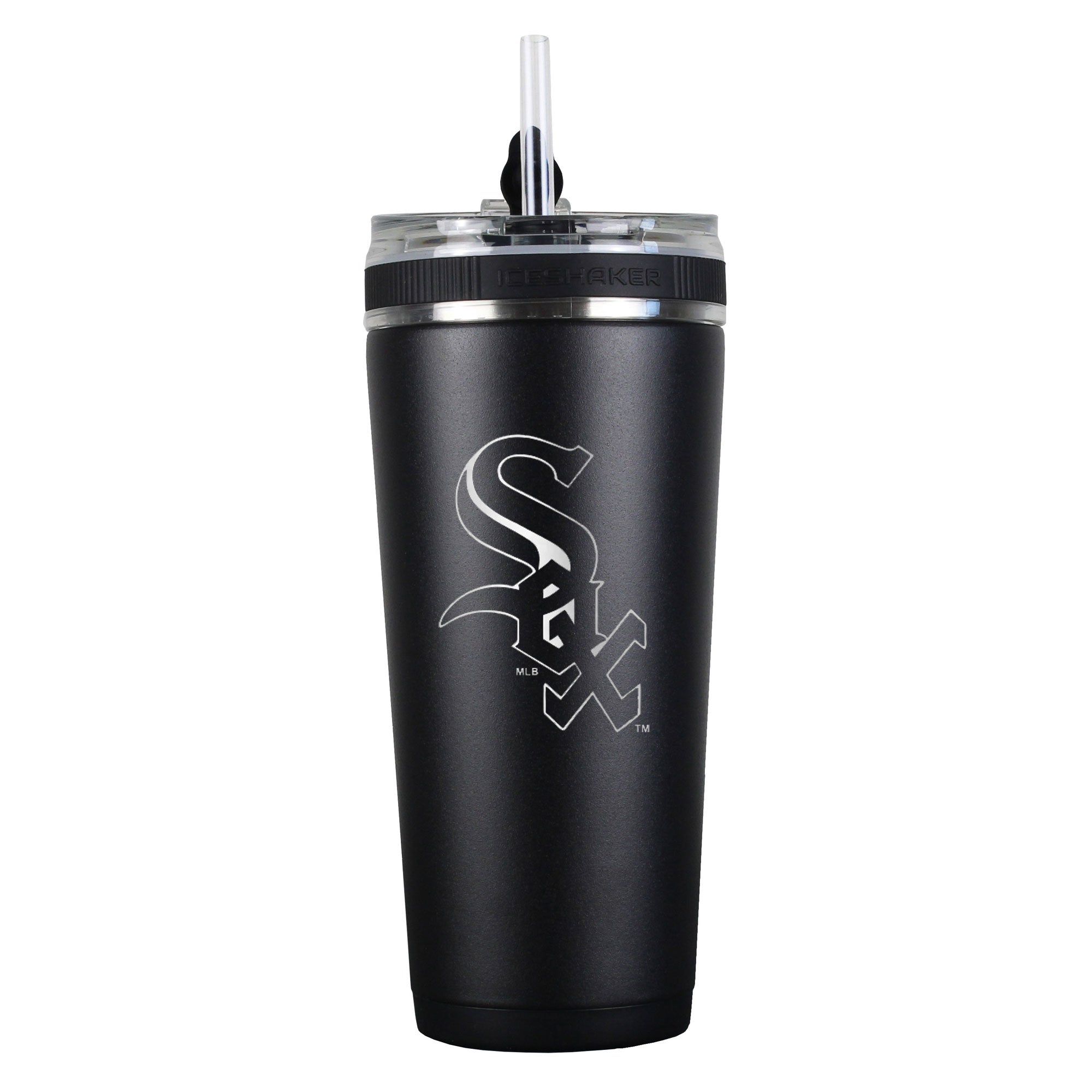 Officially Licensed Chicago White Sox (Inverted Logo) 26oz Flex Bottle