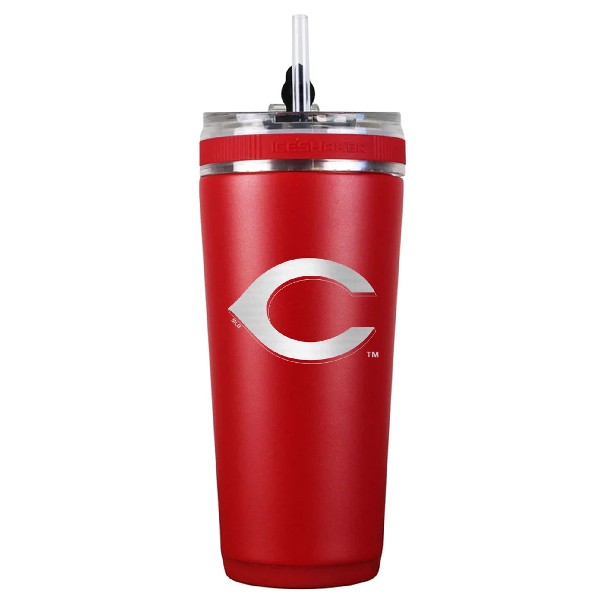 Officially Licensed Cincinnati Reds 26oz Flex Bottle