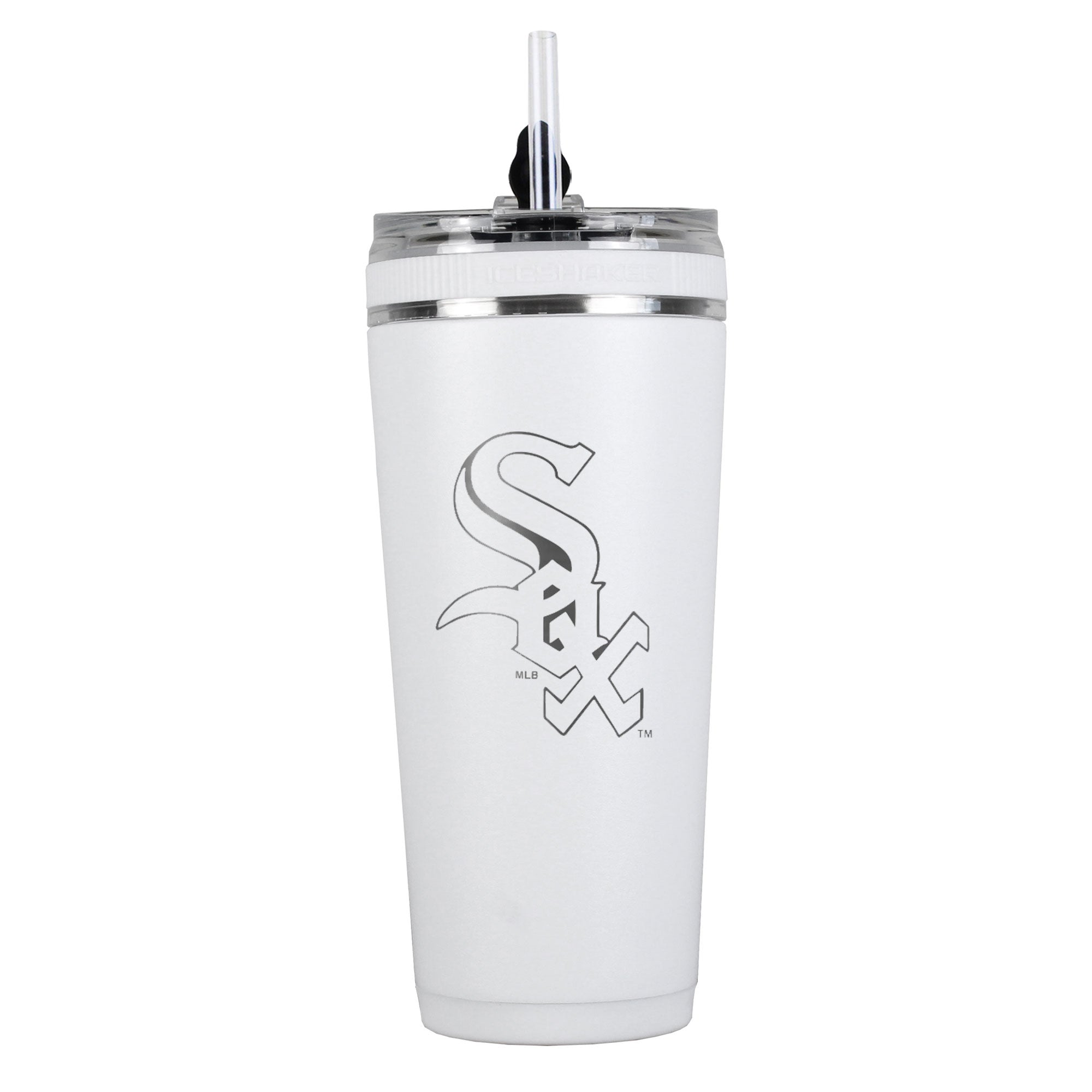 Officially Licensed Chicago White Sox (Inverted Logo) 26oz Flex Bottle