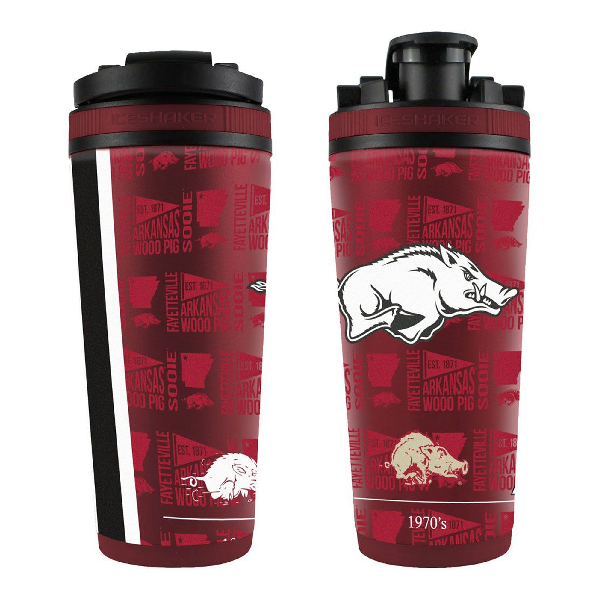 Officially Licensed University of Arkansas 26oz Ice Shaker