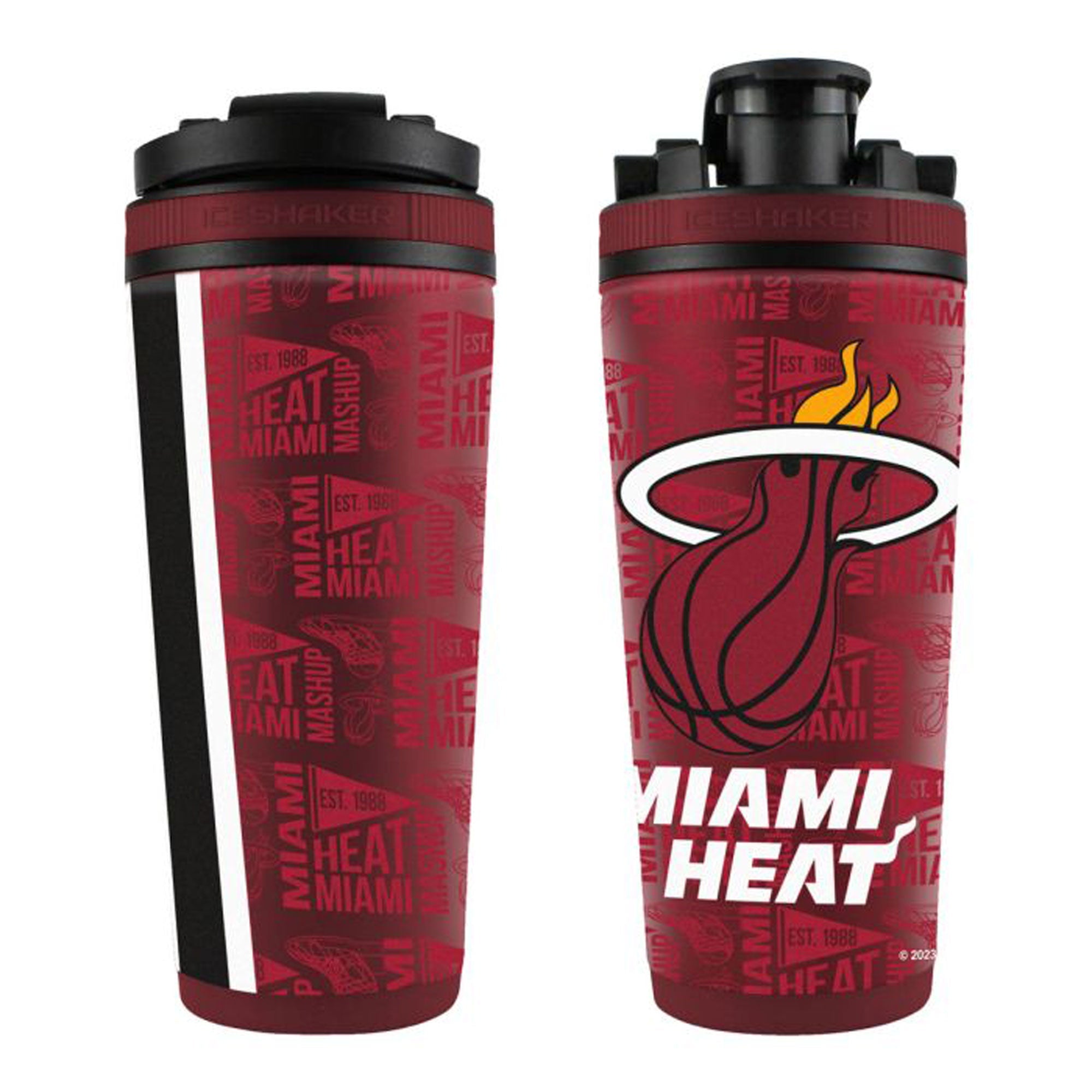 Officially Licensed Miami Heat 26oz Ice Shaker