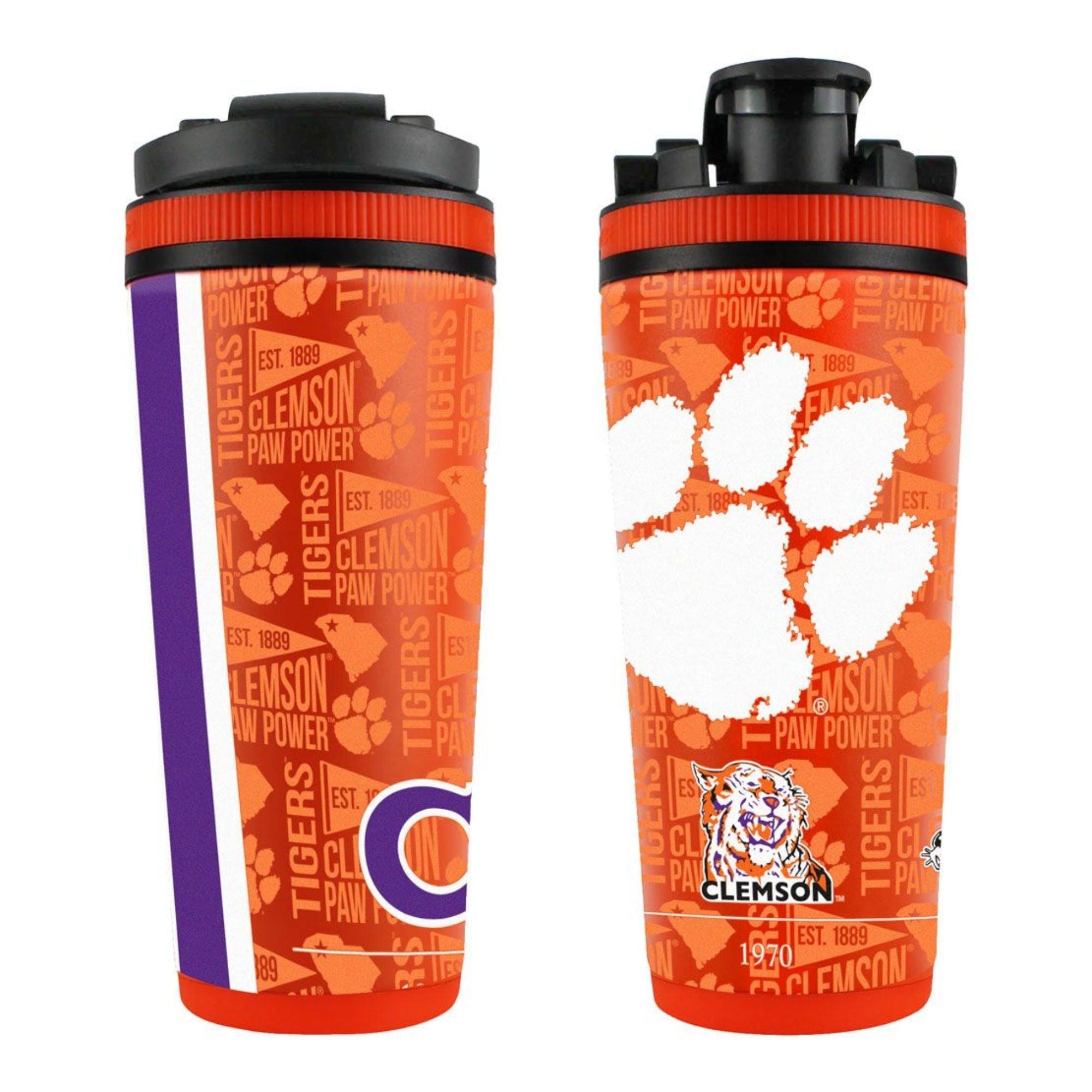 The College Vault - Clemson Tigers 4D Ice Shaker