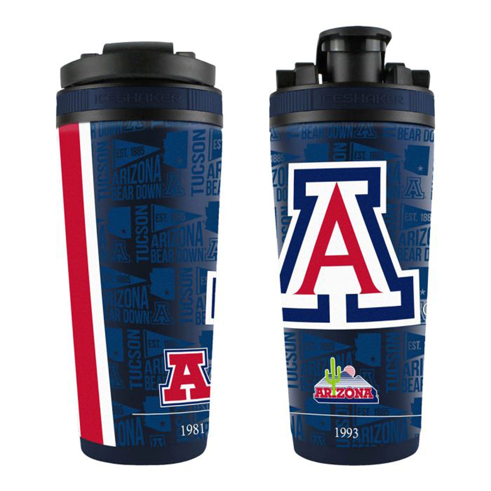 Officially Licensed University of Arizona 26oz Ice Shaker