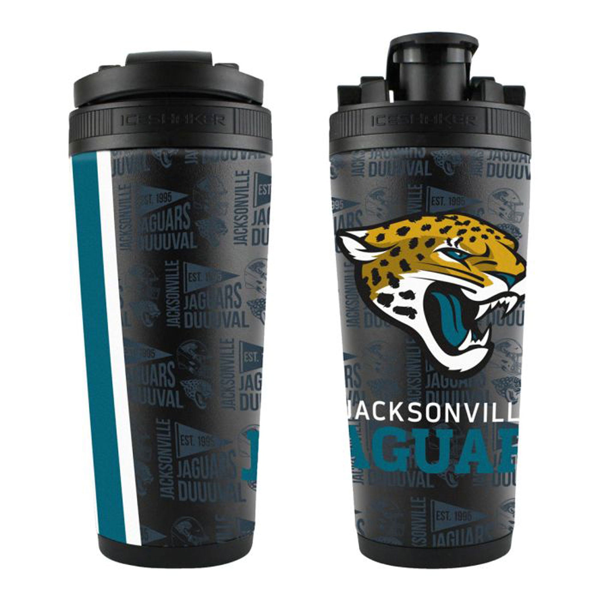 Officially Licensed Jacksonville Jaguars 26oz Ice Shaker