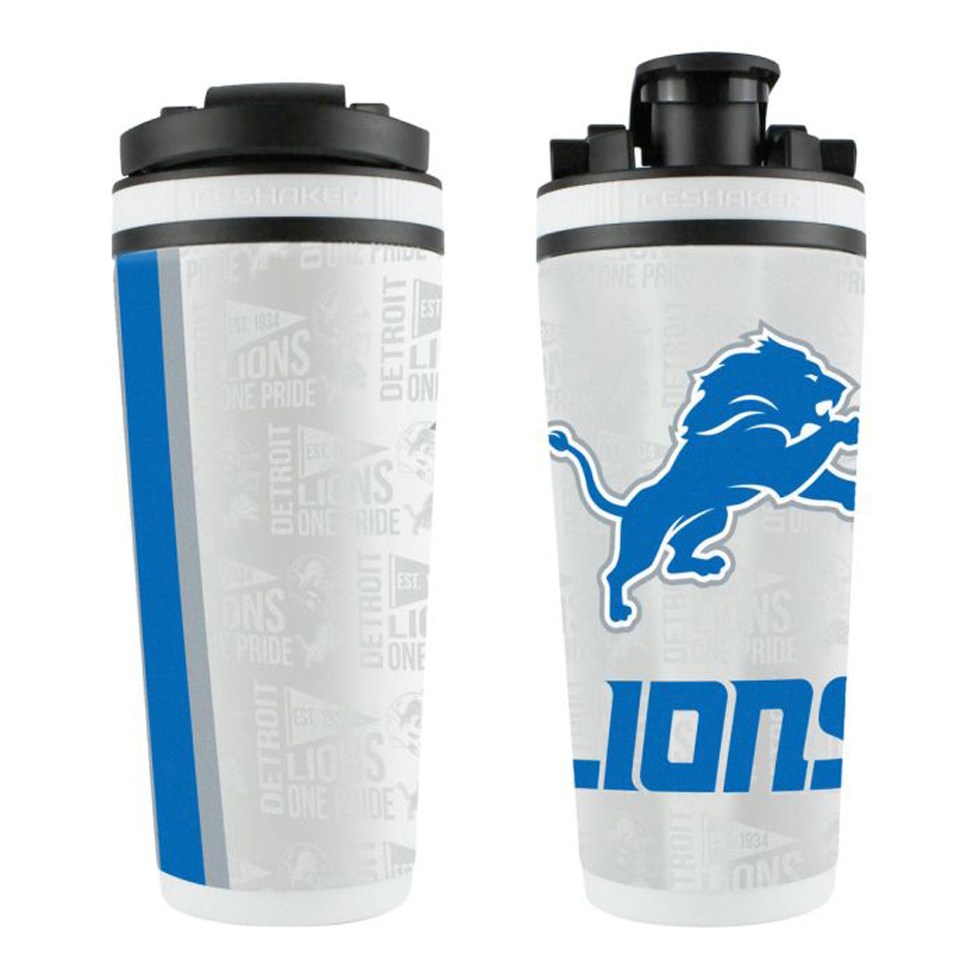 Officially Licensed Detroit Lions 26oz Ice Shaker