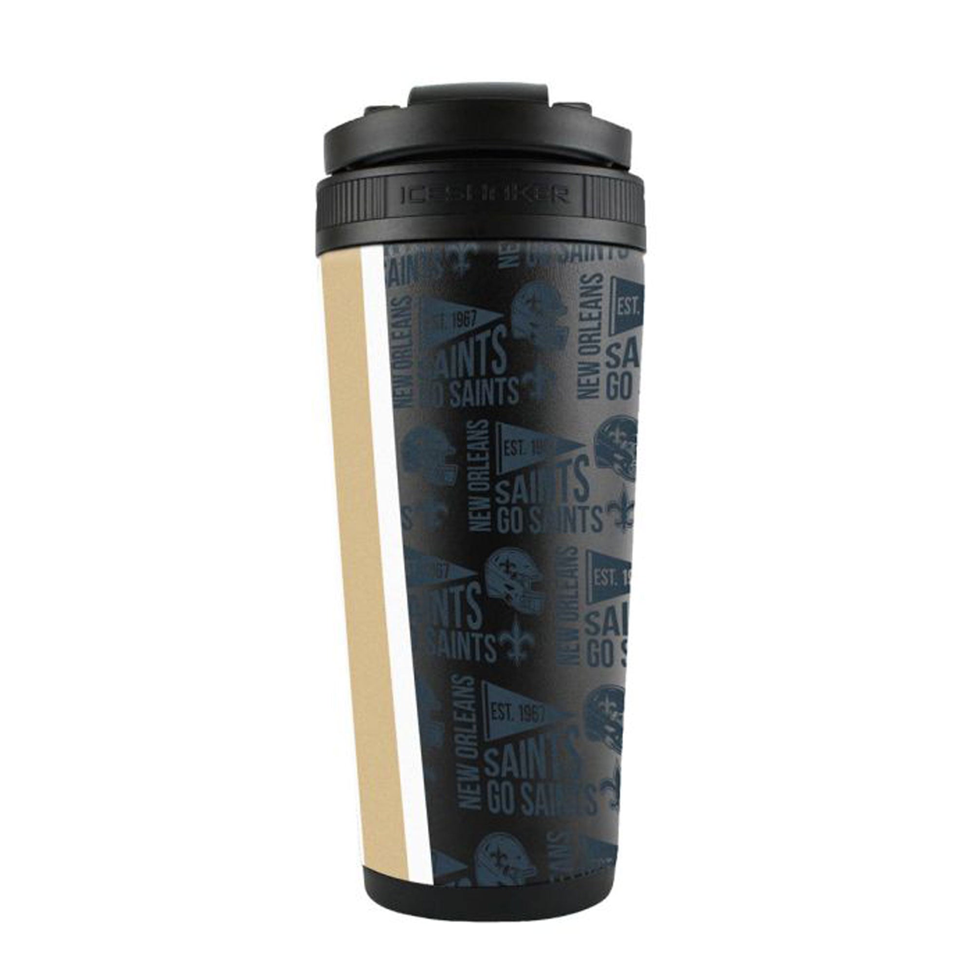 Officially Licensed New Orleans Saints 4D Ice Shaker