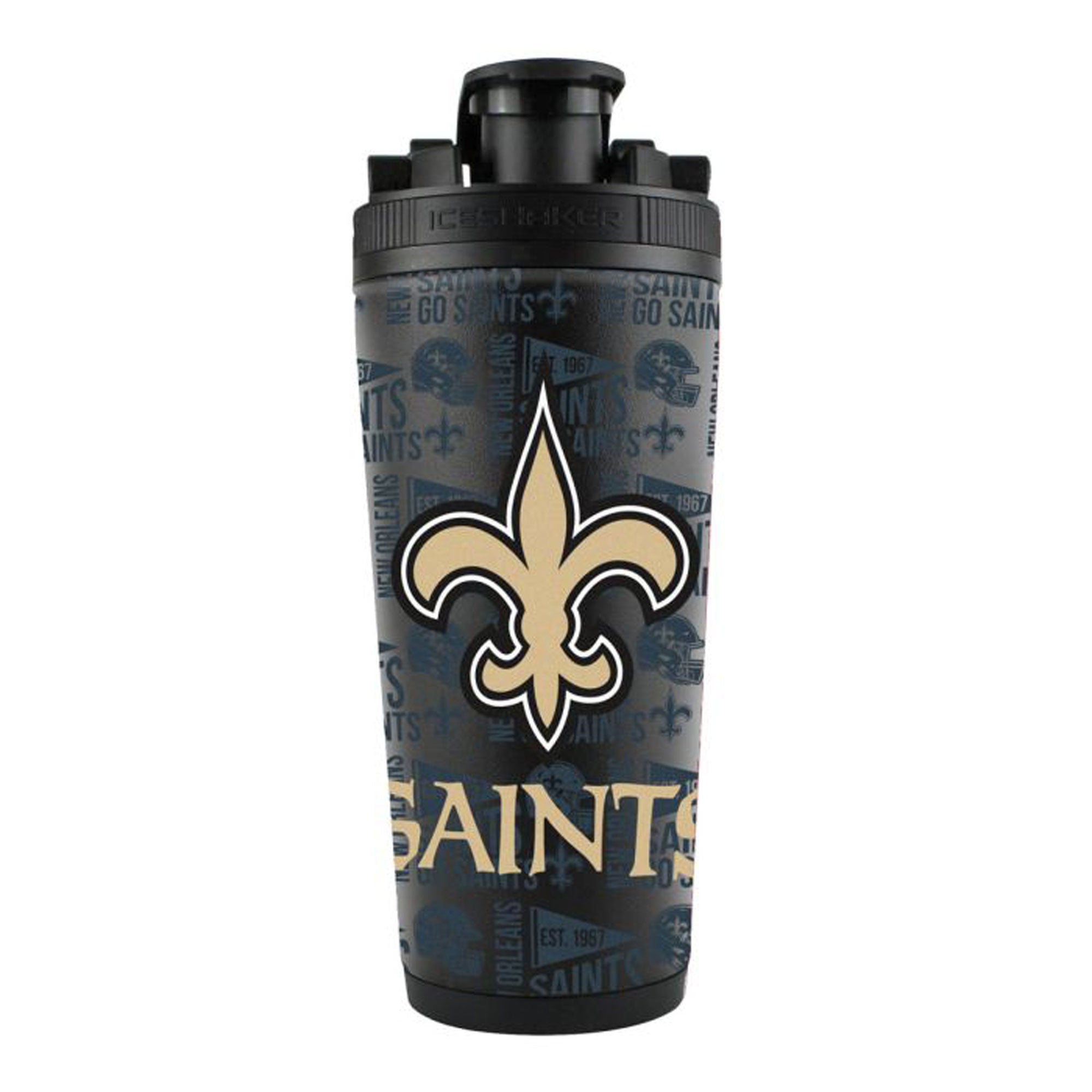 Officially Licensed New Orleans Saints 4D Ice Shaker