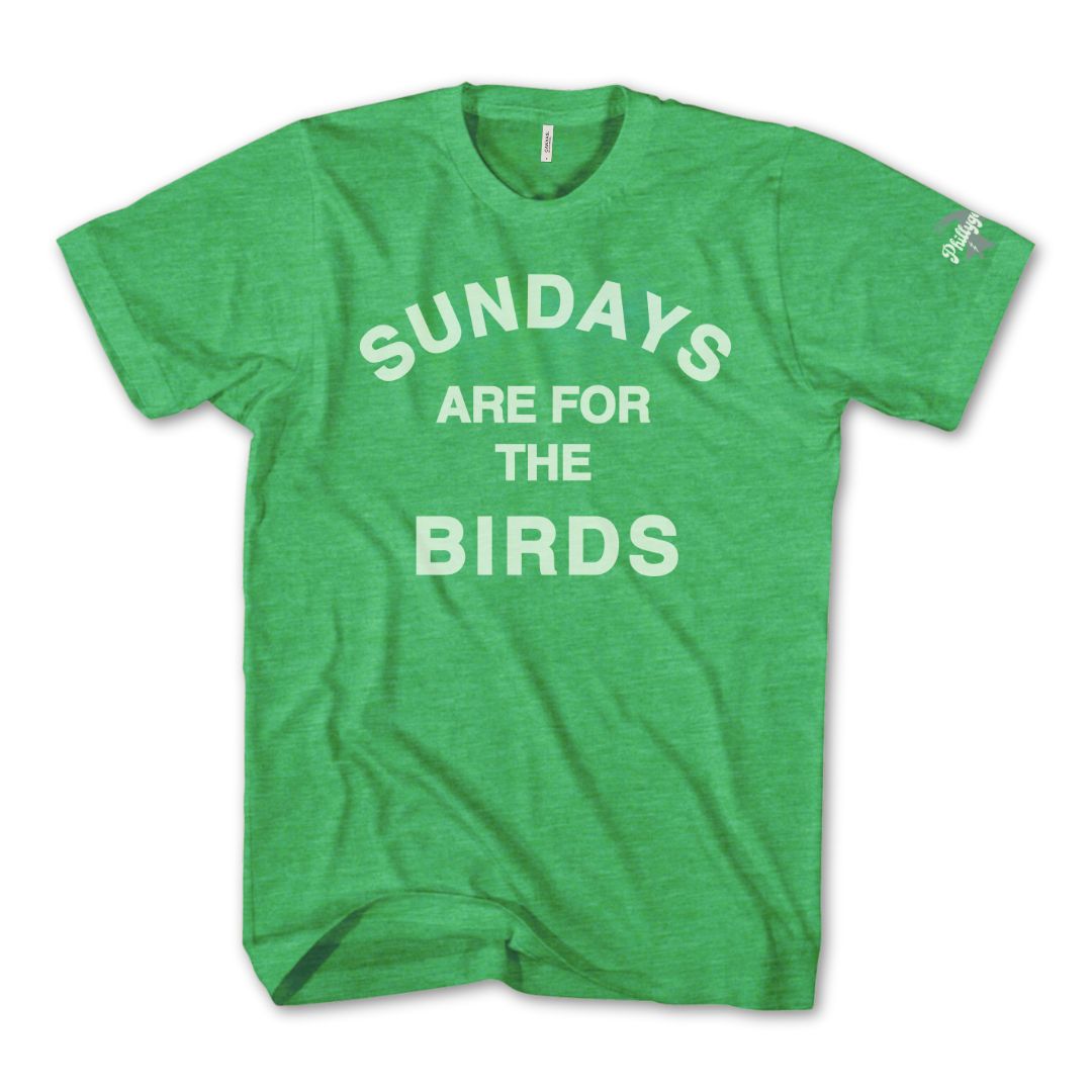 "Sundays Are for The Birds" Triblend Tee