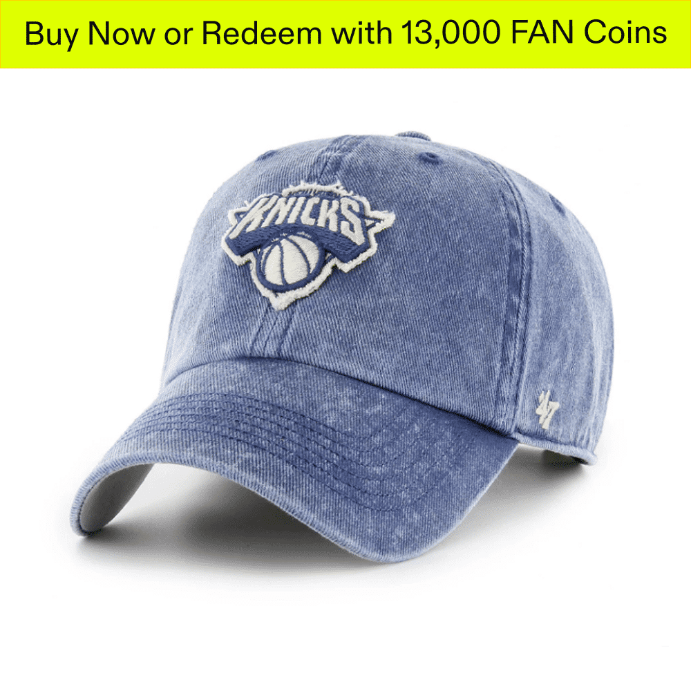 '47 Brand Knicks Denim Clean Up Hat