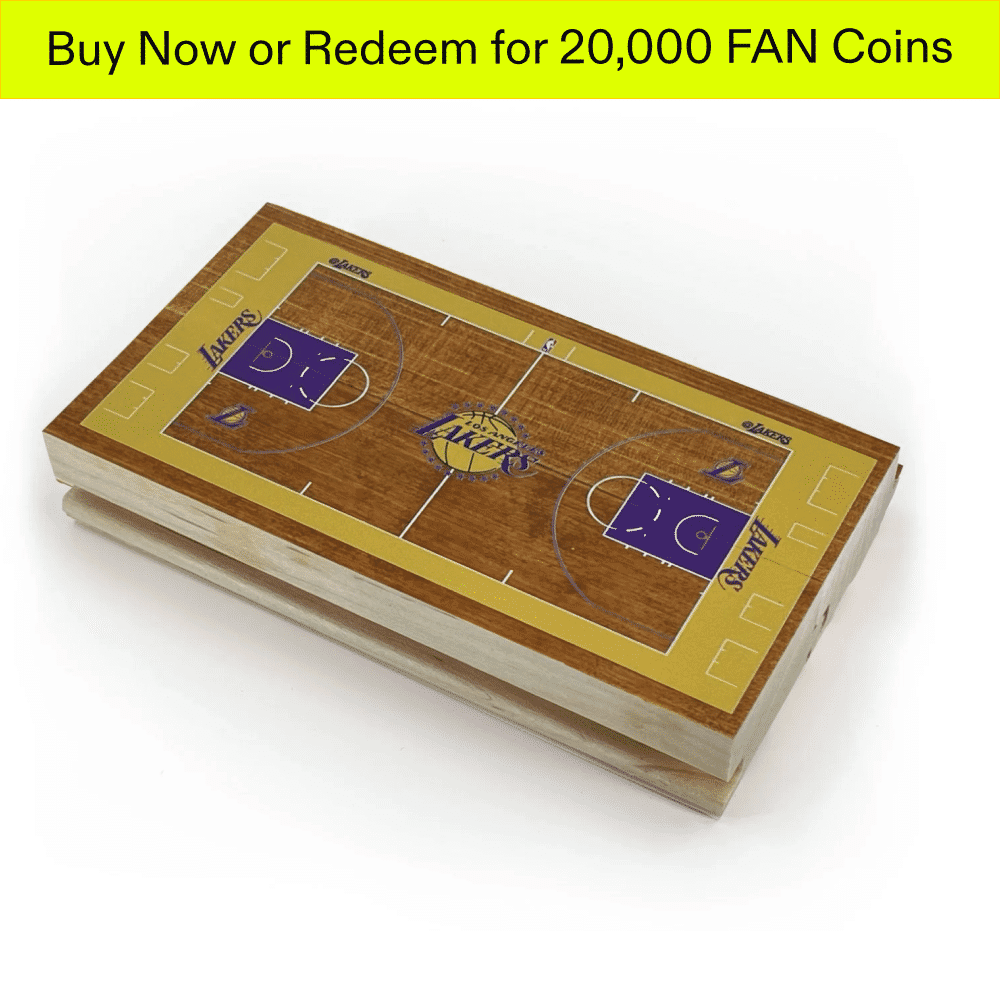 Authentic Lakers Team Mini Court