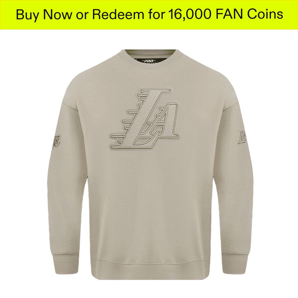 Lakers Neutral Drop Shoulder Crewneck