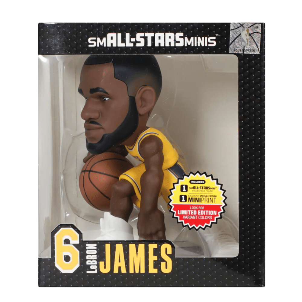 LeBron James Lakers smALL-STARS mini figurine