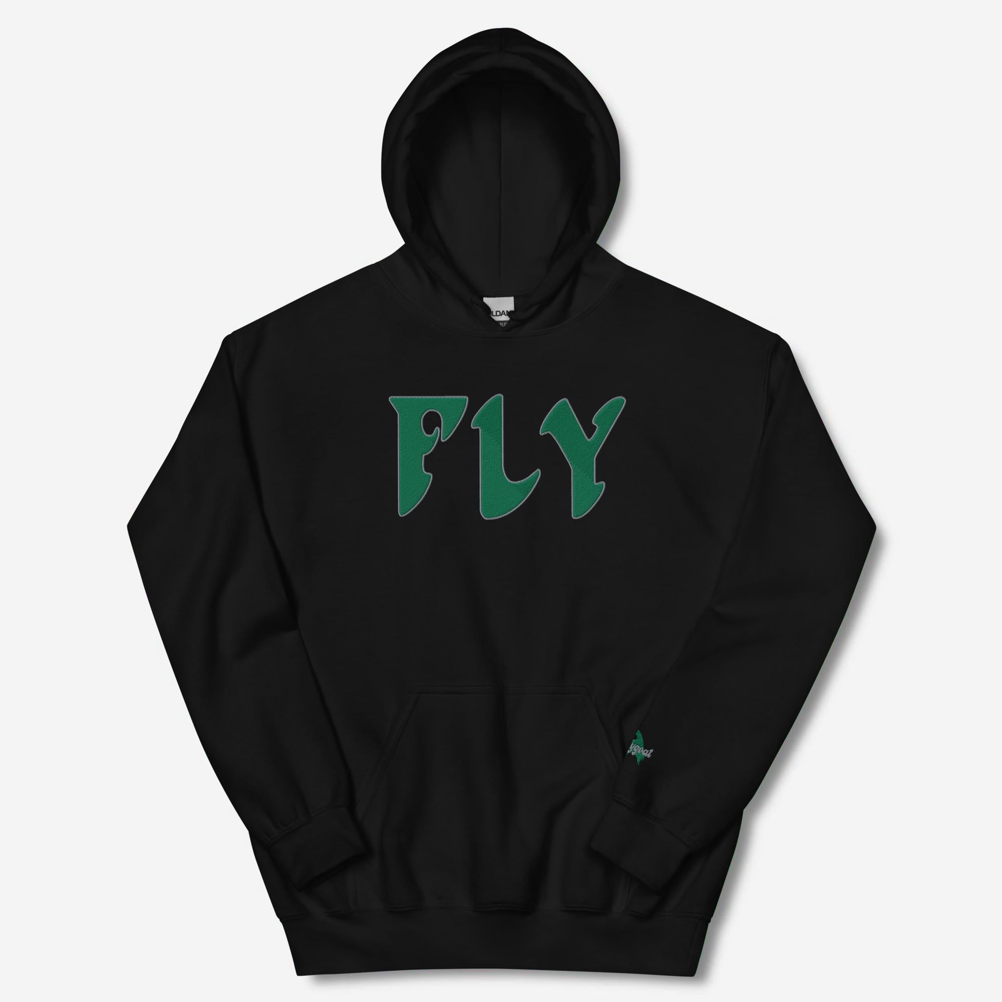 "FLY" Embroidered Hoodie