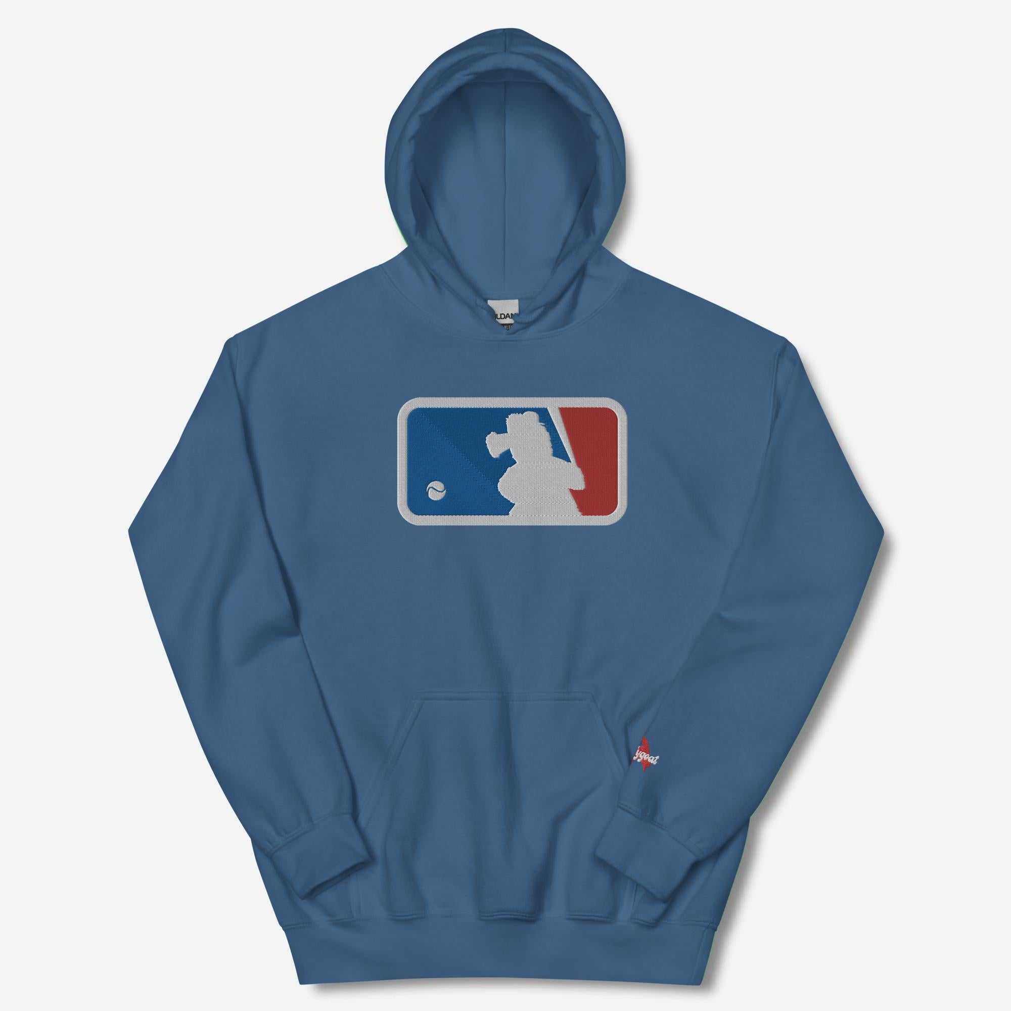 "Major Baseball Phan" Embroidered Hoodie