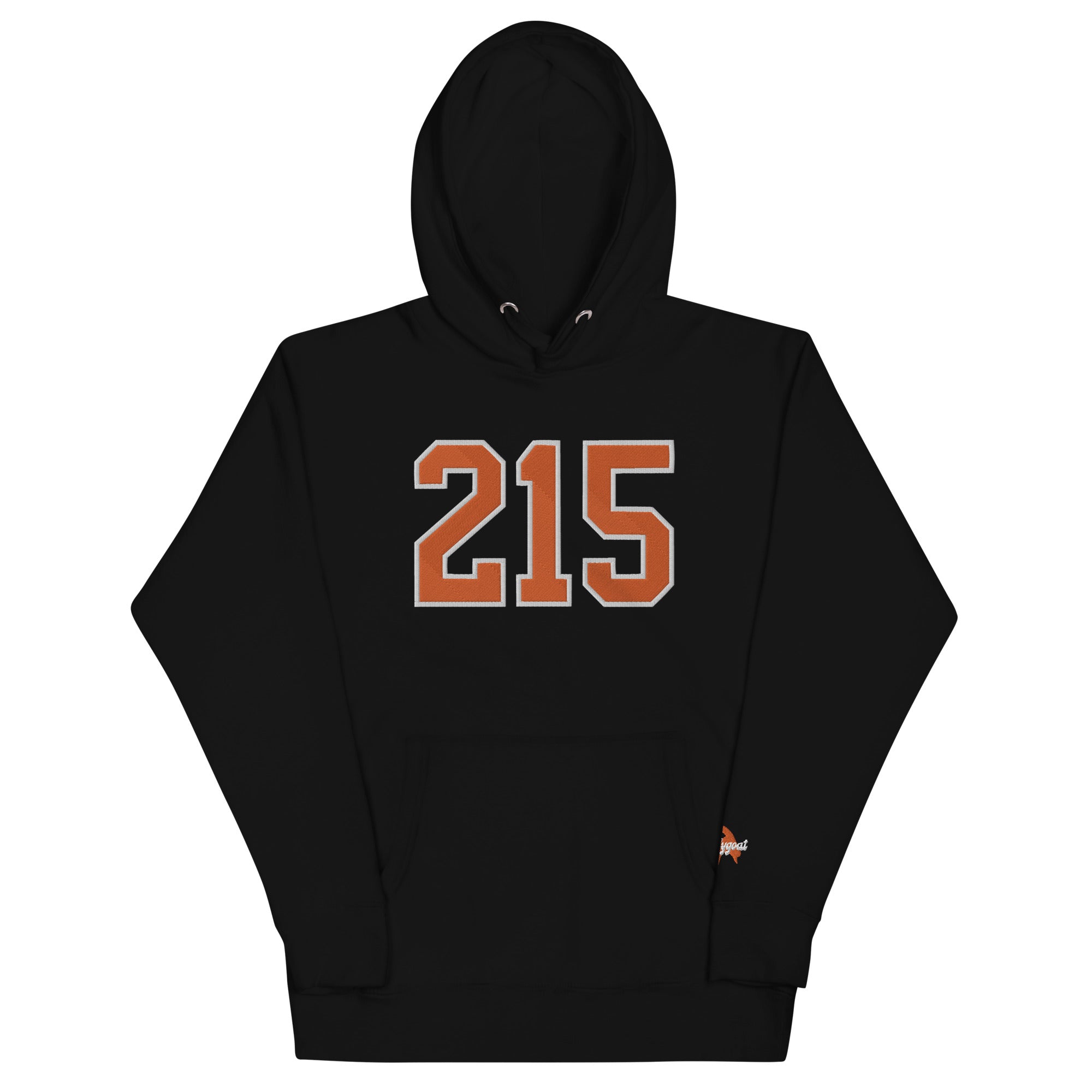 "215 Bully" Embroidered Hoodie