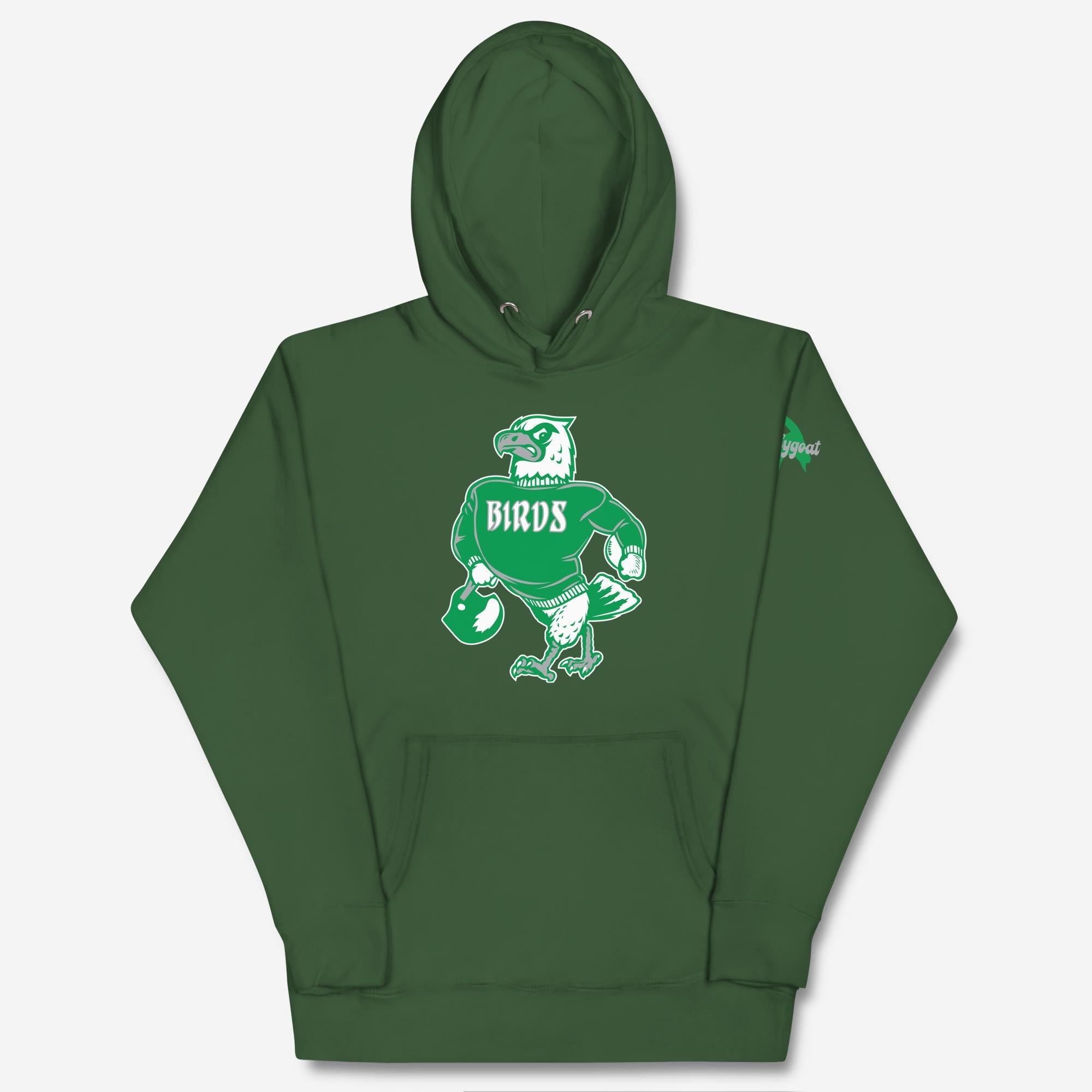 "Birds Retro Mascot" Hoodie