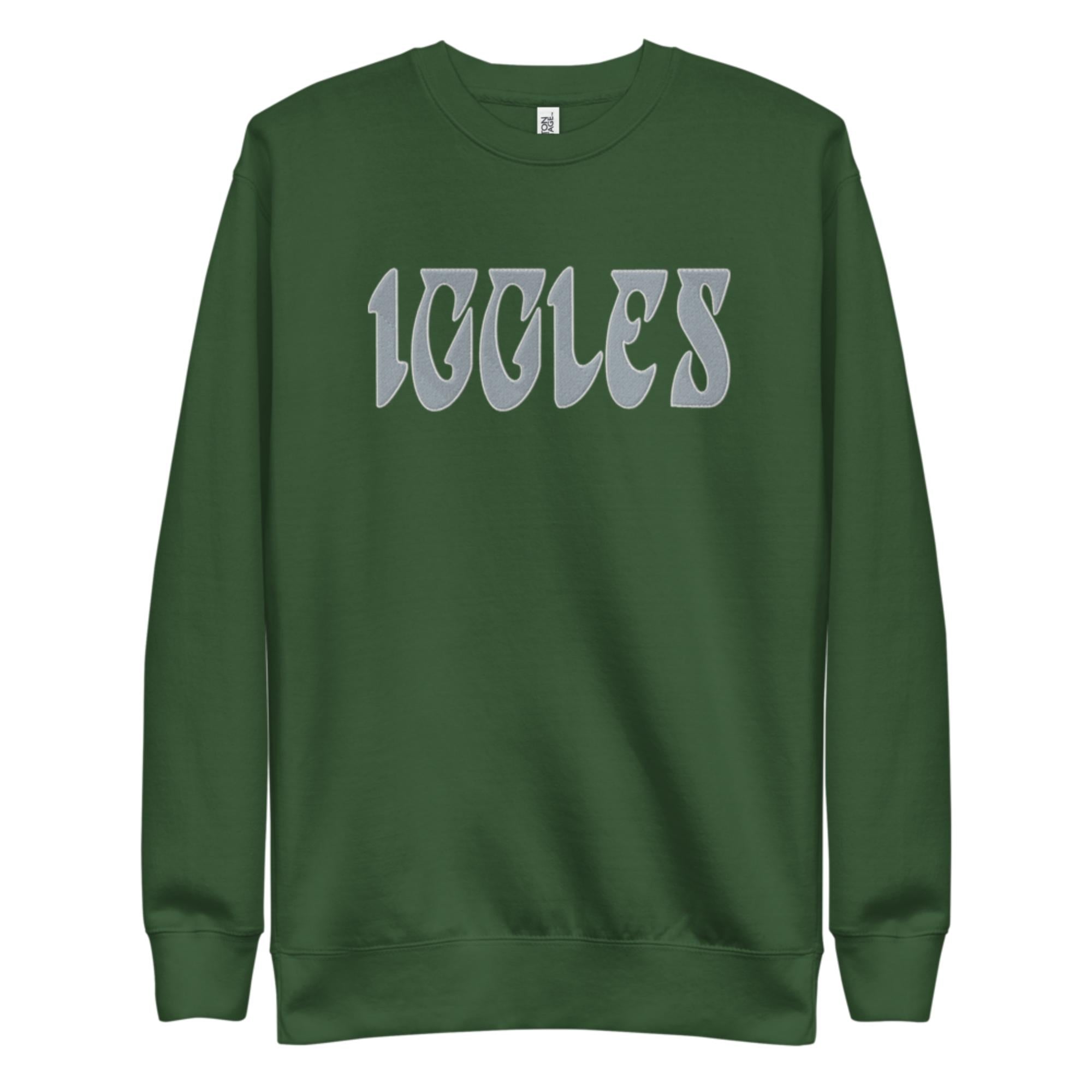 "Iggles" Embroidered Sweatshirt