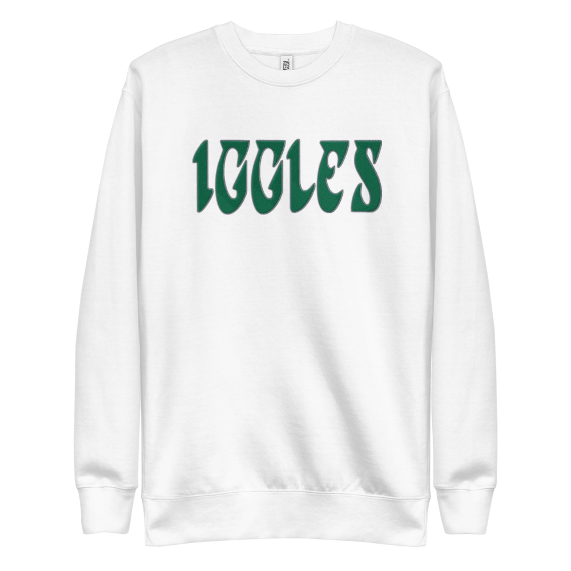 "Iggles" Embroidered Sweatshirt